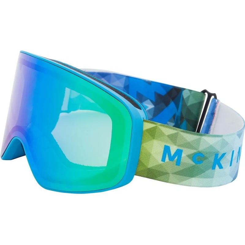 McKinley Kinder Skibrille Flyte REVO blue/blue/greenlime