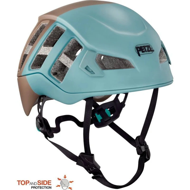 Petzl Meteor Kletterhelm smoked blue-brown