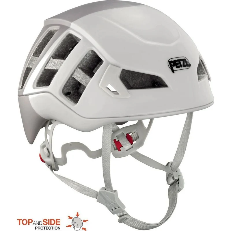Petzl Meteor Kletterhelm white-grey