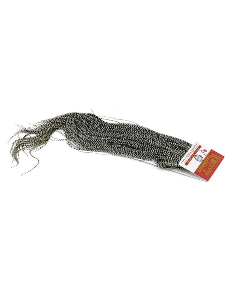 Silver Midge 1/2 Saddle Grizzly