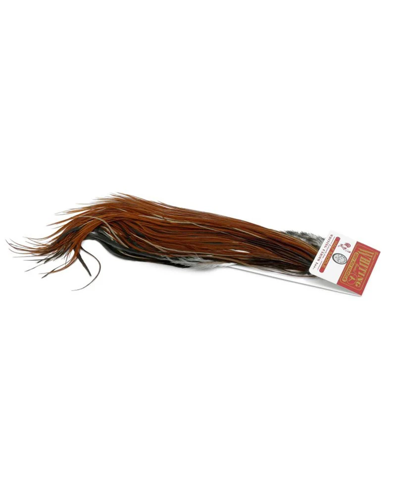 Silver Midge 1/2 Saddle Brown