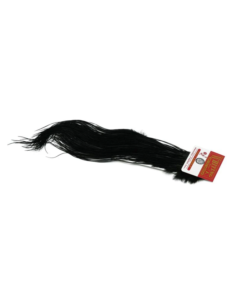 Silver Midge 1/2 Saddle Black
