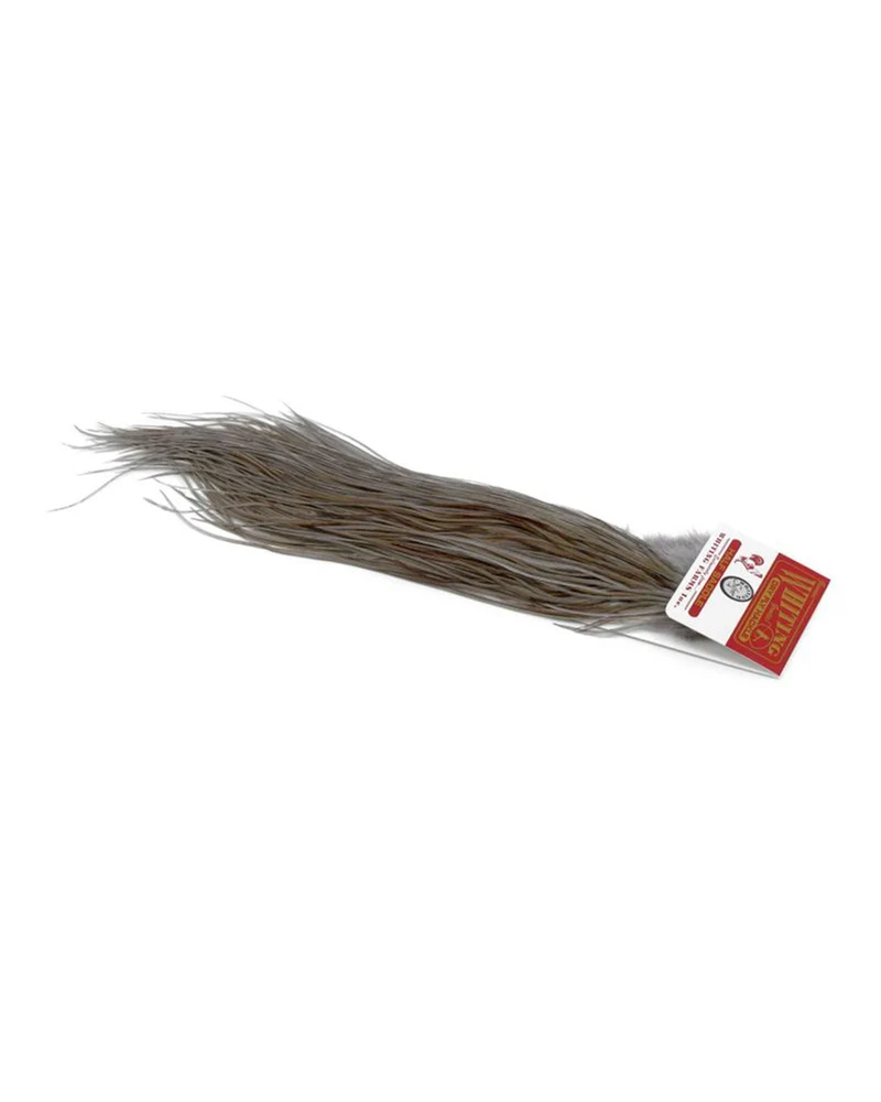 Silver Midge 1/2 Saddle White Dyed Medium Dun