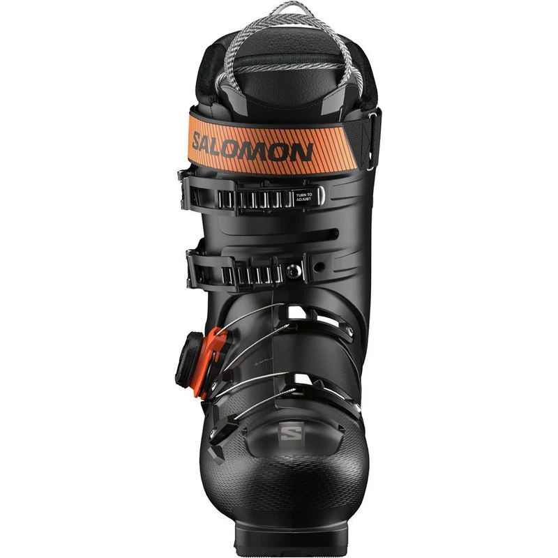 Salomon Alp Boots S/pro Delta S Boa X100 Herren Skischuhe black-dark-grey-met-orange-tiger