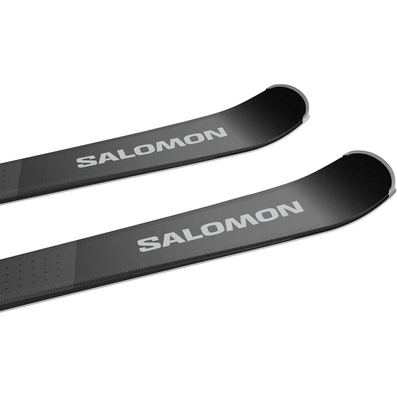 Salomon E S/MAX X7 TI + M10 GW L80 Ski und Bindung black neon red chrome