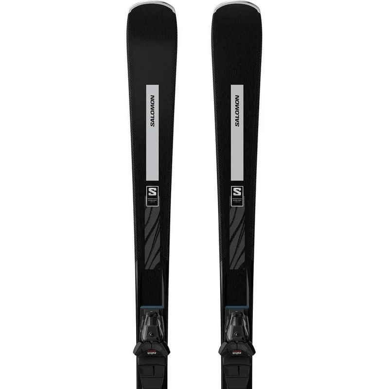 Salomon E S/MAX W X7 TI + M10 GW L Ski und Bindung light bronze met black white