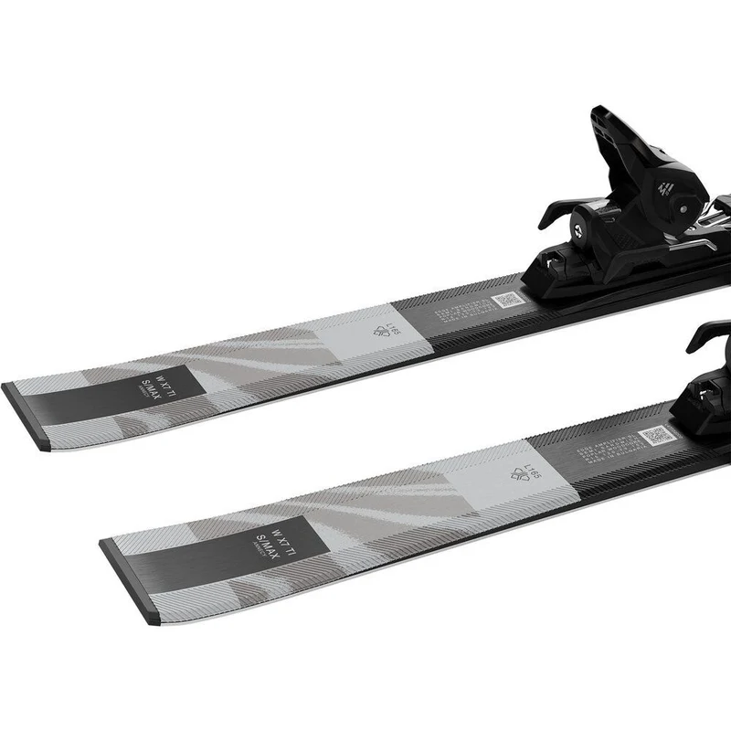 Salomon E S/MAX W X7 TI + M10 GW L Ski und Bindung light bronze met black white