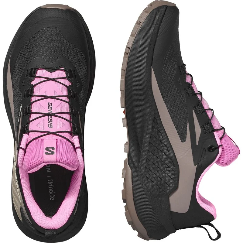 Salomon Shoes Genesis GTX W Damen Trailrunningschuh cyclamen black etherea